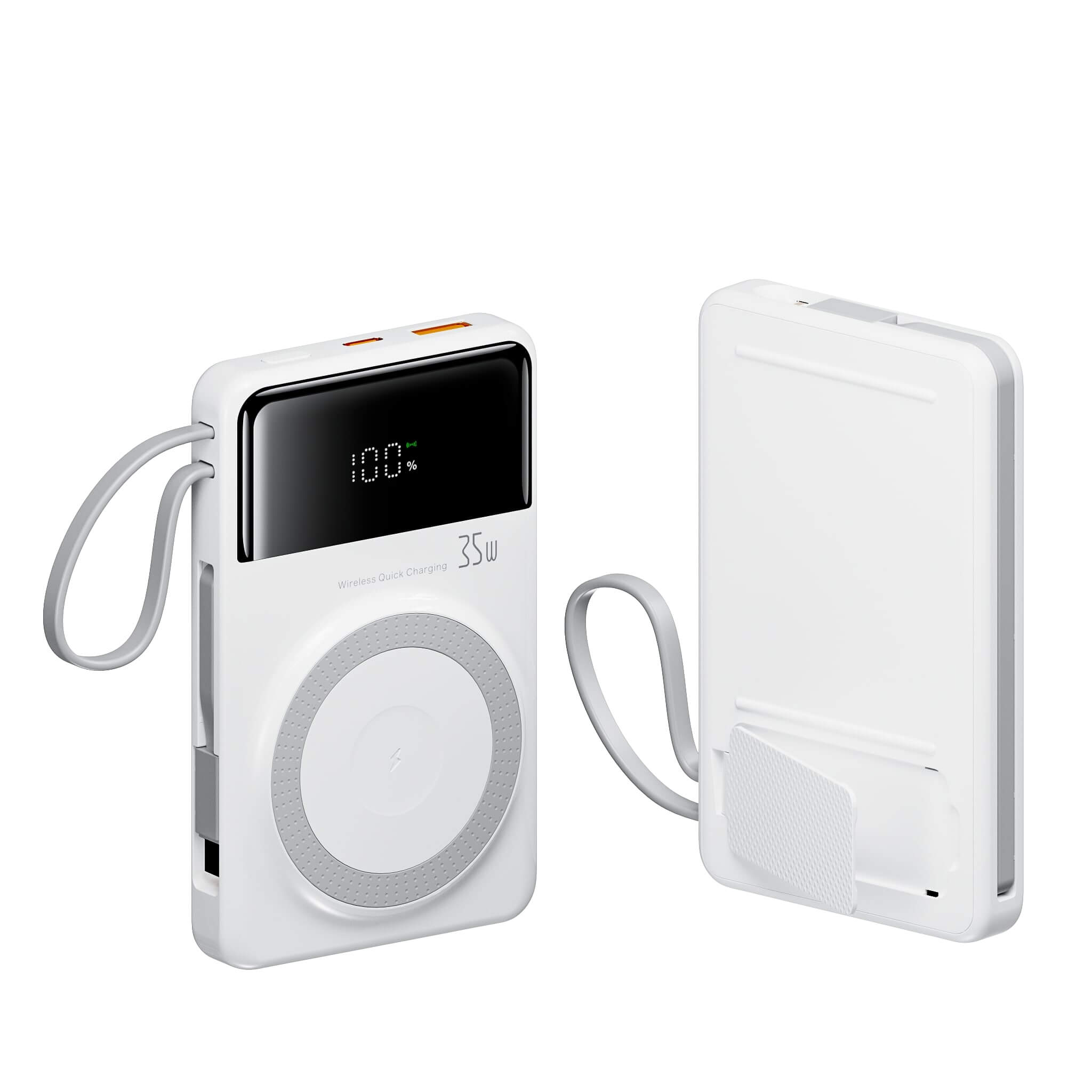 MagSafe Power Bank mit integrierten Kabeln